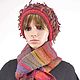 Order Knitted set hat-crazy and scarf. UrbanStyleKnit (usknits). Livemaster. . Headwear Sets Фото №3