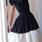 Платье "Изящное" с плиссированной юбкой