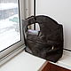 Order Women's leather bag with painting to order for Oksana. Innela- авторские кожаные сумки на заказ.. Livemaster. . Classic Bag Фото №3