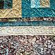 Заказать Лоскутное покрывало «Морская лагуна». Лоскутная мастерская Matilda.quilt. Ярмарка Мастеров. . Покрывала Фото №3