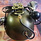 Order Copy of HELMET HELMET IN STIMPANK "MOTO STIMPANK". Neformal-World (Alexander Rusanov). Livemaster. . Subculture Attributes Фото №3