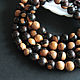 Black Ebony beads / Agarwood ball 8mm, 10 PCs. Beads1. - Olga - Mari Ell Design. Online shopping on My Livemaster.  Фото №2