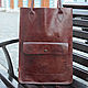 Women's leather brown bag (leather women's bag). Classic Bag. migotobags. My Livemaster. Фото №5