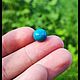 Синий Опал Чили ( Анды ) - 6,4 ct (11*10*9 мм). Кабошоны. Сокрытое в Листве. Ярмарка Мастеров.  Фото №6