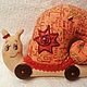 Улиточки в стиле Тильда. Куклы Тильда. Марина Рыбчинская (куклы и мишки). Ярмарка Мастеров.  Фото №4