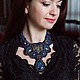 necklace 'royal blue' ( 2 versions). Necklace. Nataly Uhryn Bead Design. Online shopping on My Livemaster.  Фото №2
