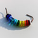 Бусины-рондели лэмпворк. Бусины. lampwork-ksanka. Интернет-магазин Ярмарка Мастеров.  Фото №2