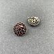 Серьги с яркими гранатами 11,54 ct. Серьги классические. AMG. Интернет-магазин Ярмарка Мастеров.  Фото №2