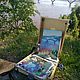 Oil painting 'Slope on the river Oka', 90-70 cm. Pictures. Zhanne Shepetova. My Livemaster. Фото №6