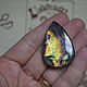 Cabochon Spectrolite 43,5 X 28 X 6. Cabochons. paintsofsummer (paintsofsummer). Online shopping on My Livemaster.  Фото №2