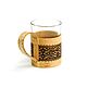 Cup holder made of birch bark 'Pattern' glass. For tea. Art.5044. Water Glasses. SiberianBirchBark (lukoshko70). My Livemaster. Фото №6
