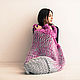 Вязаный плед Pink Dreams. Пледы. Crafts Lab. Ярмарка Мастеров.  Фото №4