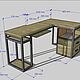 Стол письменный угловой. Столы. EasyLOFT. Ярмарка Мастеров.  Фото №6