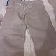 Pantalones: lino con bordado. Pants. love. My Livemaster. Фото №4