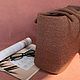Сумка из рафии как the cos. Пляжная сумка. LeSofyShop. Ярмарка Мастеров.  Фото №5