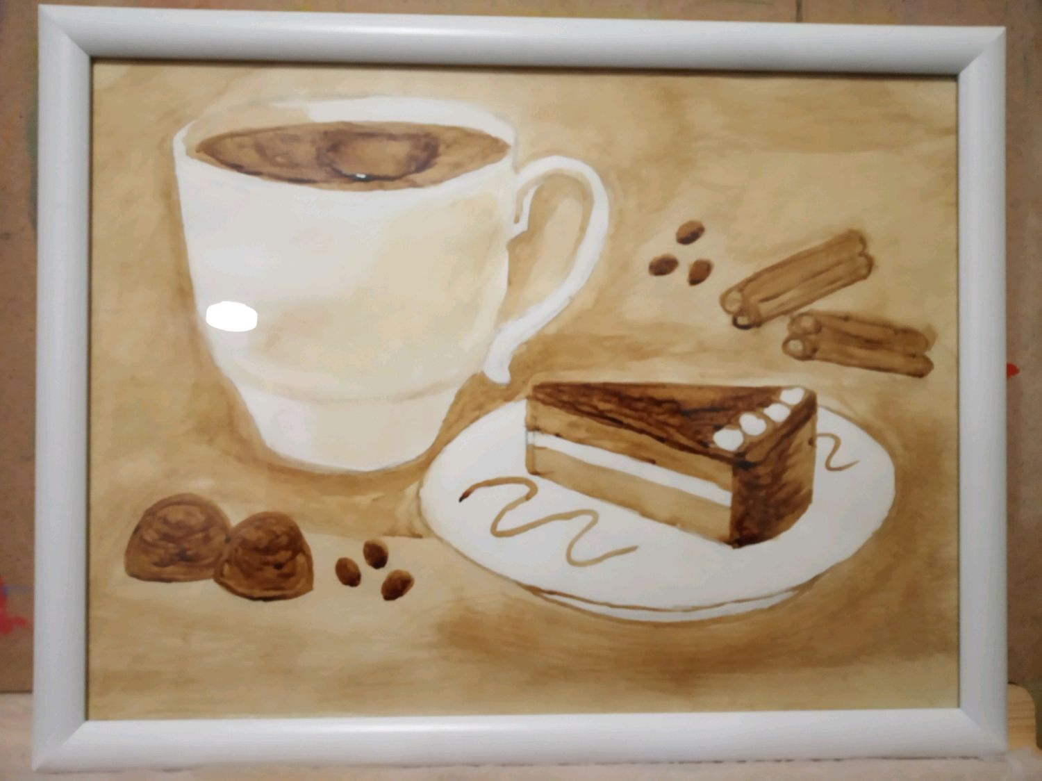 Картина с кофем на кухню