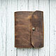 Leather notebook handmade. Notebooks. AM.Masterskaya (am-masterskaya). Online shopping on My Livemaster.  Фото №2
