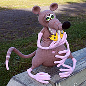 Сувениры и подарки handmade. Livemaster - original item Year Of The Rat 2020: Rat Eater. Rat - a symbol 2020. Handmade.