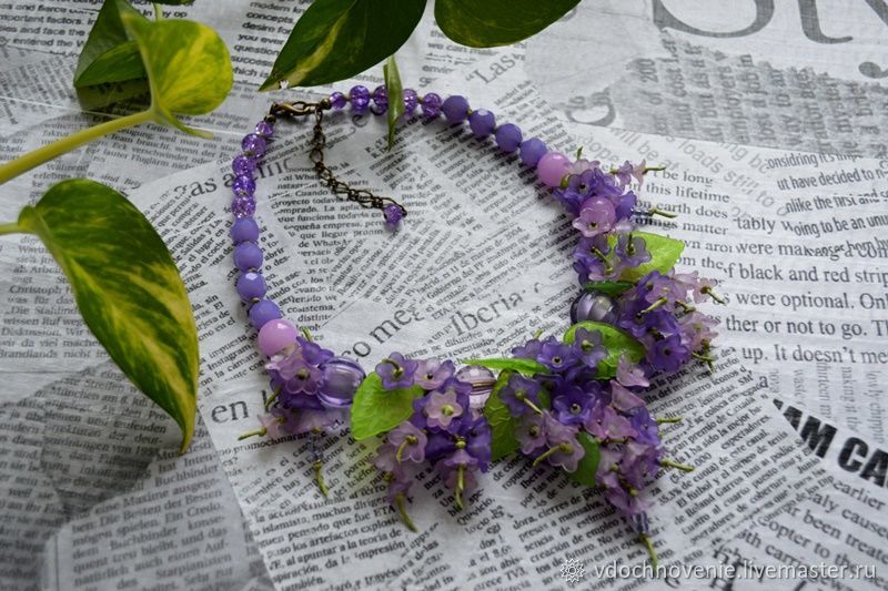 Jewelry set 'lilac', Jewelry Sets, Kolomna,  Фото №1