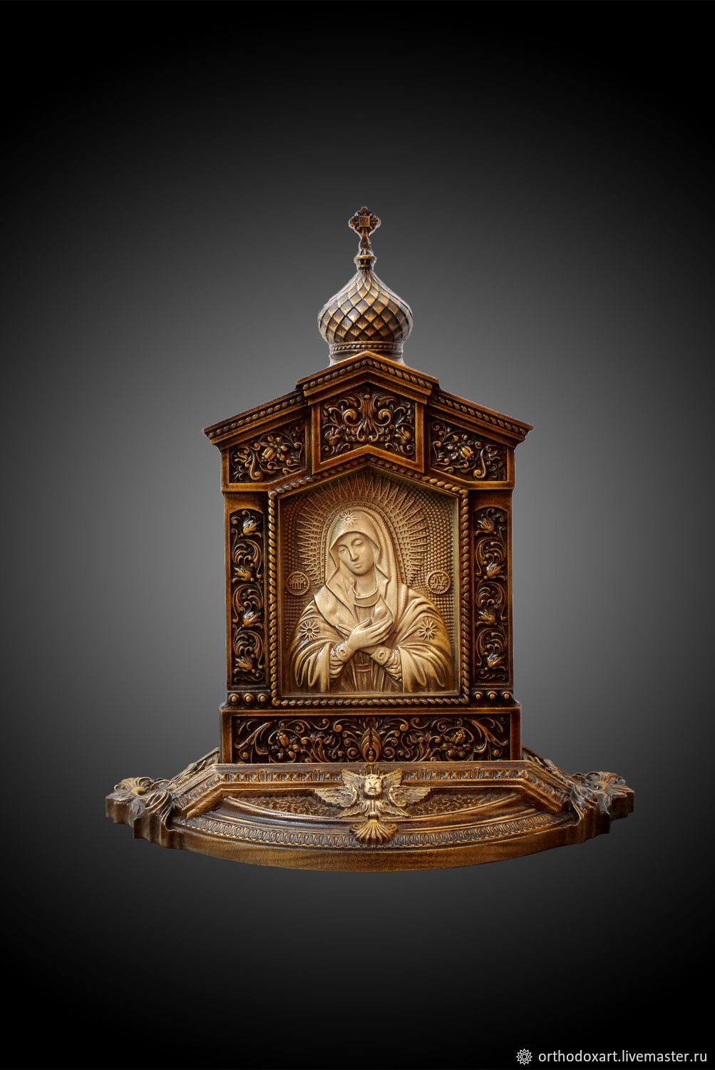 Icon of the virgin of Tenderness (desktop icon), Icons, Moscow,  Фото №1