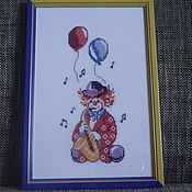 Картины и панно handmade. Livemaster - original item "Clown  "RE". Handmade.