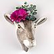 Order Wall vase-planters for flowers in the shape of animal heads. Krona. Livemaster. . Pots1 Фото №3