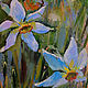 Order 'Andorra. Daffodils in the Pyrenees' - oil painting on canvas. Multicolor Gallery. Livemaster. . Pictures Фото №3