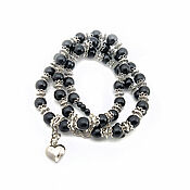 Украшения handmade. Livemaster - original item A bracelet made of beads: Bracelet winding 3 turns. Handmade.