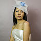Sombrero de boda 'Romance'. Hats1. Novozhilova Hats. Ярмарка Мастеров.  Фото №4