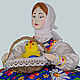 Праздник Пасха синяя кукла грелка на чайник с пасхальной корзиной. Пасхальные сувениры. Кукла в подарок, Владимир (kukla-v-podarok). Ярмарка Мастеров.  Фото №12