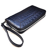 Сумки и аксессуары handmade. Livemaster - original item Men`s genuine crocodile leather clutches, designer model.. Handmade.