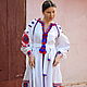 Boho dress embroidered style Vita Kin, Bohemian, ethnic. Dresses. 'Viva'. Online shopping on My Livemaster.  Фото №2