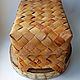 Order Bread basket made of birch bark ' Birch bark box'. Mochalka.. Livemaster. . The bins Фото №3