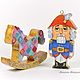 Rocking horse, wooden toy , hand-painted. Dolls. Milena Mihaleva (russian dolls). Online shopping on My Livemaster.  Фото №2