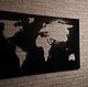 Панно из металла "World on the wall", Картины, Чехов,  Фото №1