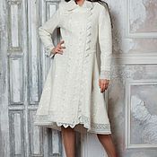 Одежда handmade. Livemaster - original item Hit!Wool coat, snow-white coat, designer coat!. Handmade.