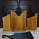 Заказать Доска разделочная/сервировочная"Black", из дуба. Yakisugi-wood. Ярмарка Мастеров. . Разделочные доски Фото №3