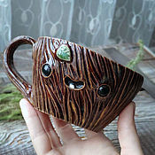 Посуда handmade. Livemaster - original item Mugs and cups: Mandrake baby. Handmade.
