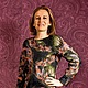 Платье из жаккарда. Павлин. Платья. iznanka. Интернет-магазин Ярмарка Мастеров.  Фото №2