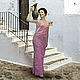 Knitted Dress Ash rose. Dresses. Natalia Bagaeva knitting (nbagaeva). My Livemaster. Фото №4