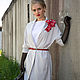 Плащ"Royal Lily". Плащи. Oksana Prince. Ярмарка Мастеров.  Фото №4