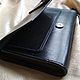 Заказать Клатч женский черный классический. Анатолий (AP-Leather). Ярмарка Мастеров. . Клатчи Фото №3