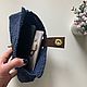 Сумка клатч из Рафии. Сумка через плечо. NataBern - Leather accessories. Ярмарка Мастеров.  Фото №4