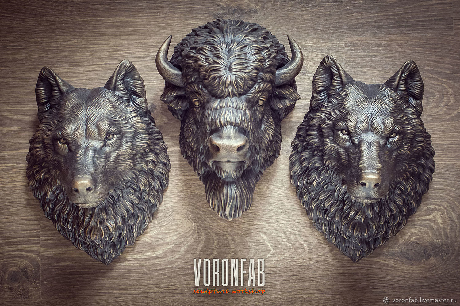 Bison, Bison Wall Sculpture Animal Head Decor Art – купить на Ярмарке  Мастеров – IP0D1COM | Sculpture, Vologda