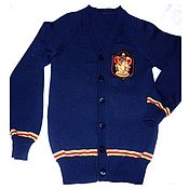 Одежда детская handmade. Livemaster - original item Knitted jacket with buttons Harry Potter. Handmade.