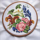 Reconstruction of the ancient scheme of embroidery ' Flowers in feathers'. Patterns for embroidery. biserinkaa. Online shopping on My Livemaster.  Фото №2
