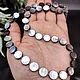 Order Women's beads made of natural mother-of-pearl paua Heliotis / Haliotis. naturalkavni. Livemaster. . Beads2 Фото №3