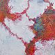 Картина "Связь", 85х85 см, абстракция на белом фоне. Картины. Andrey Visokinsky (art-positive). Ярмарка Мастеров.  Фото №4