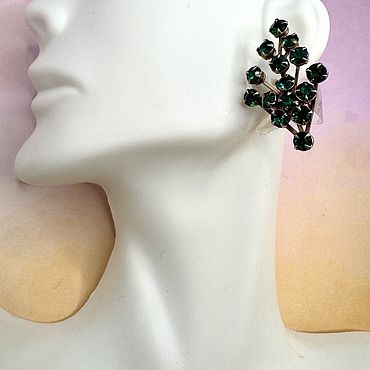 Винтаж ручной работы. Ярмарка Мастеров - ручная работа Винтаж: Изумруд от Beau Jewels. Handmade.