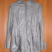 Винтаж handmade. Livemaster - original item Cop Copine Raincoat, grey raincoat France. Handmade.